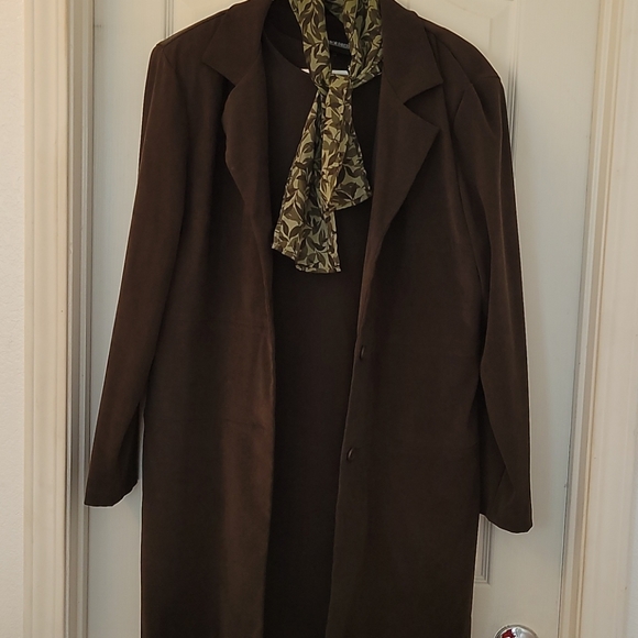 Womans 3pc Dress/Blazer/Scarf - Picture 5 of 9